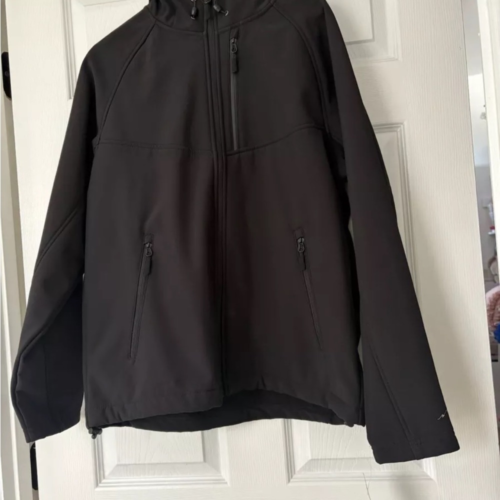 Men's Black Soft Shell Jacket